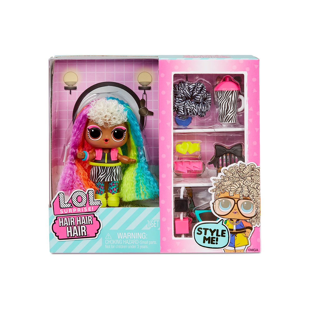 Ігровий набір LOL Surprise Hair Hair Hair Стильні зачіски Coo Bird (584469/HHH-212)
