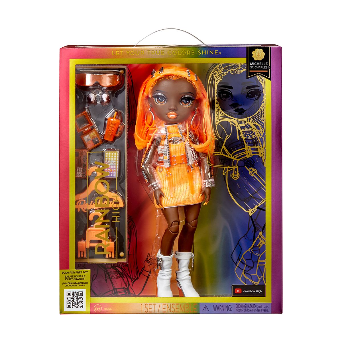 Лялька Rainbow High S23 Мішель Ст. Чарльз (583127)