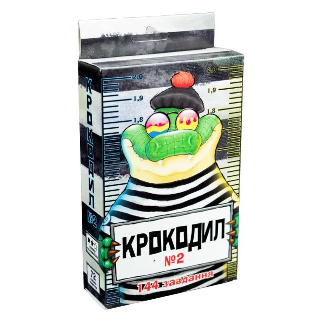 Настільна гра Strateg Крокодил 2 (30725)