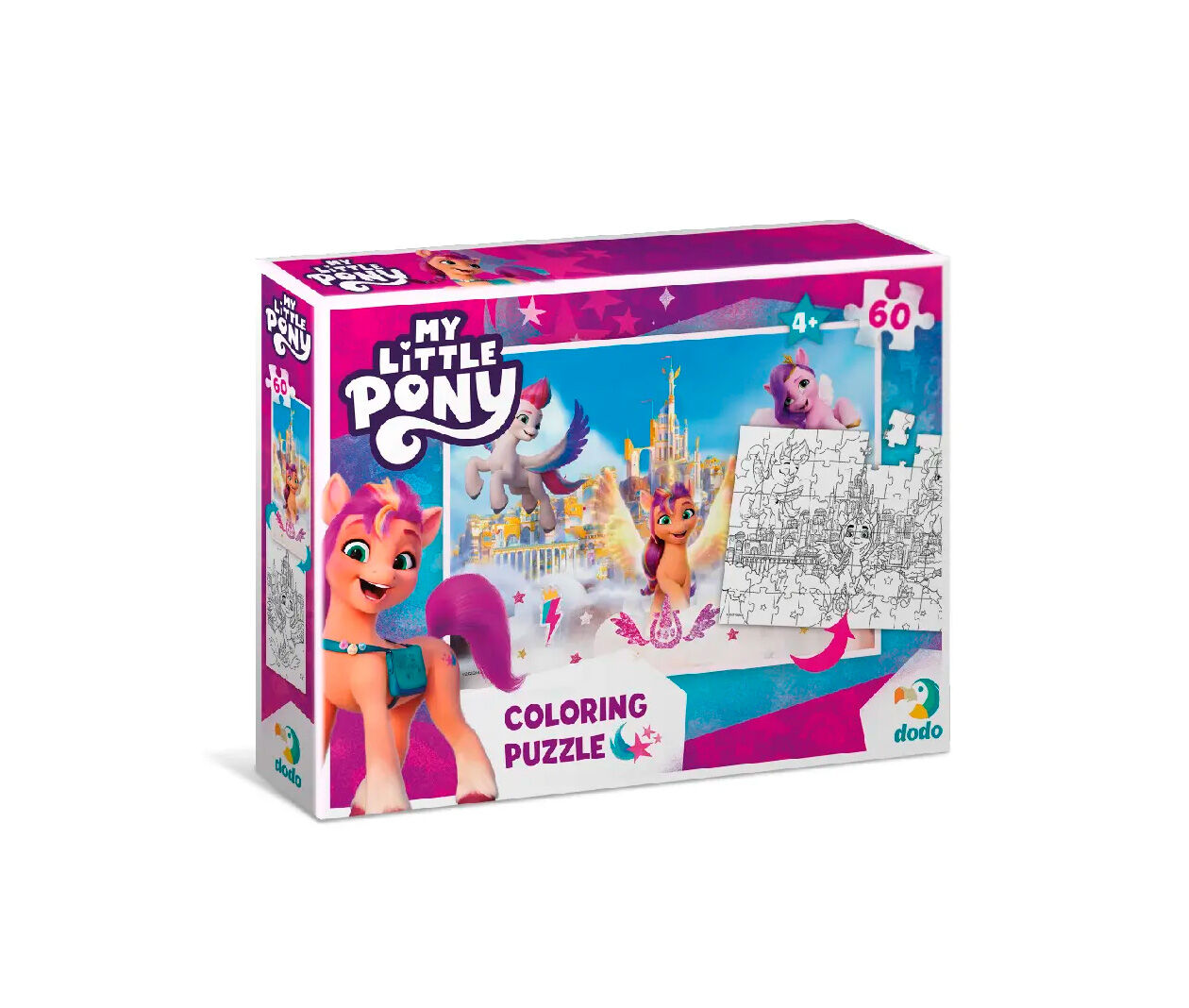 Пазл Dodo My Little Pony 2 в 1 60 елементів (200135)