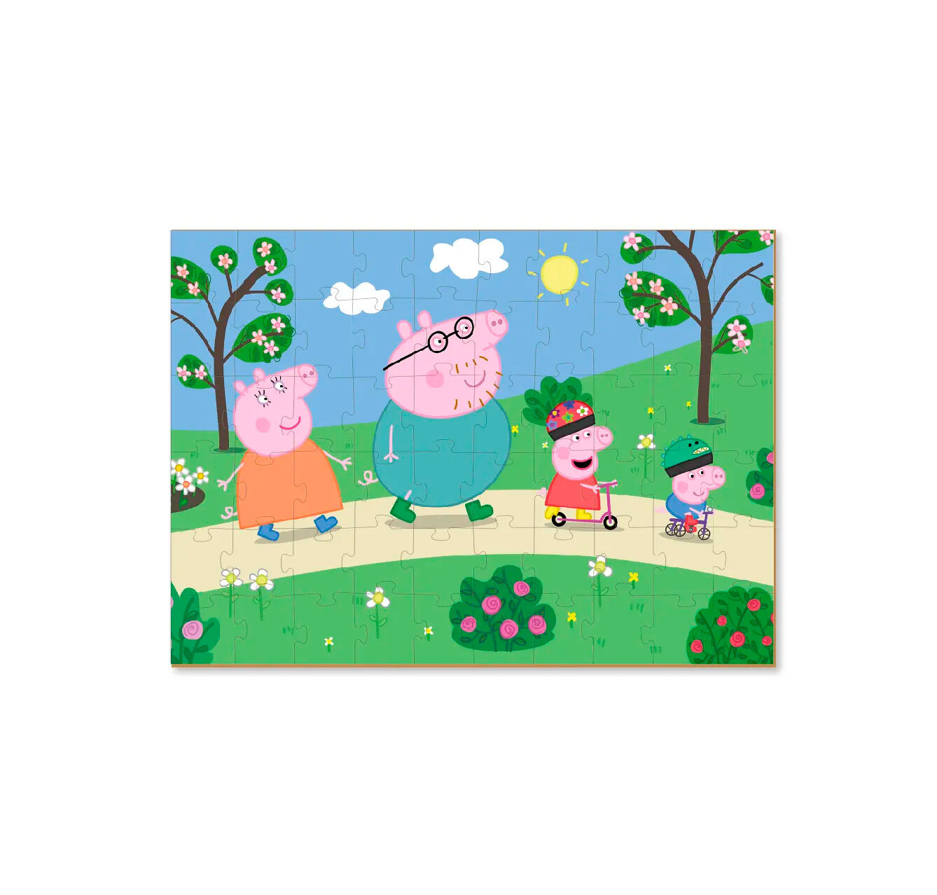 Пазл Dodo Peppa Pig з фігуркою 60 елементів (200120)