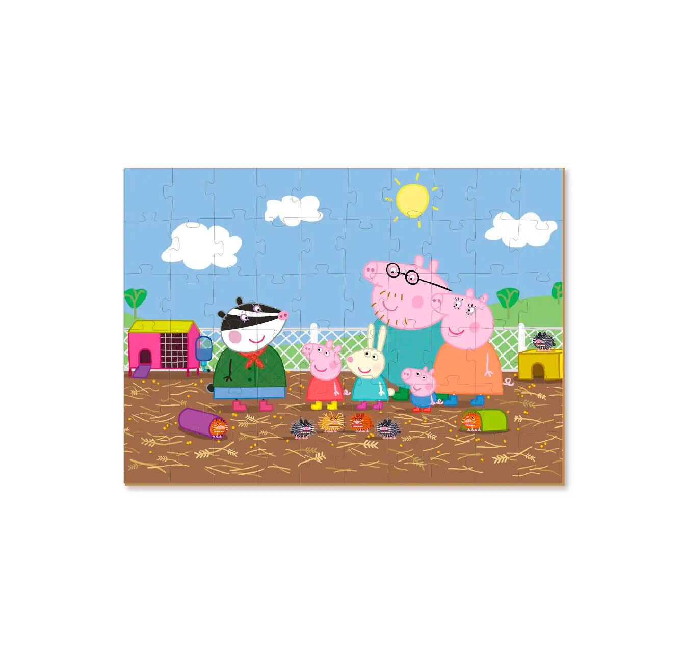Пазл Dodo Peppa Pig з фігуркою 60 елементів (200122)