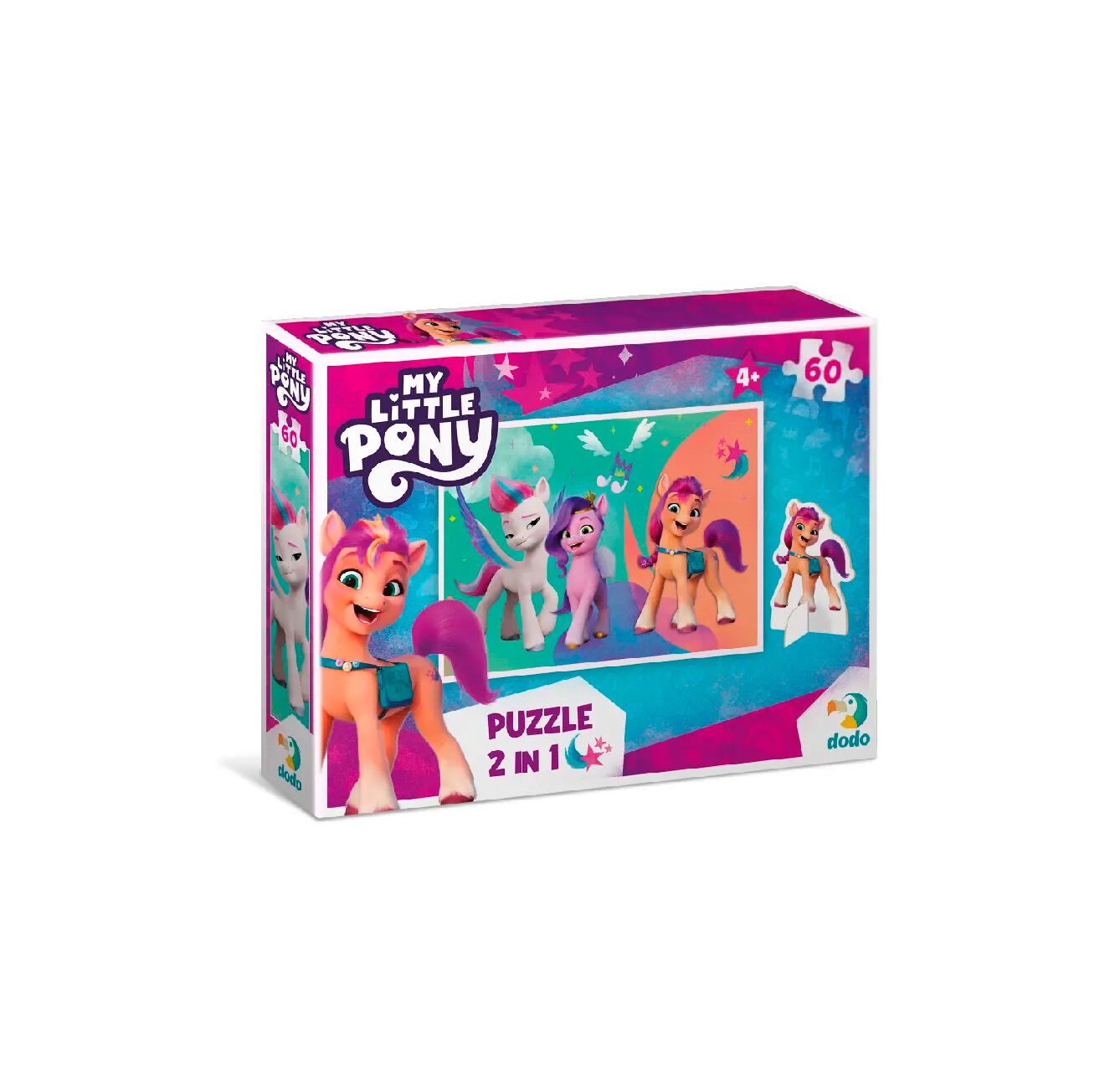 Пазл Dodo My Little Pony з фігуркою 60 елементів (200138)