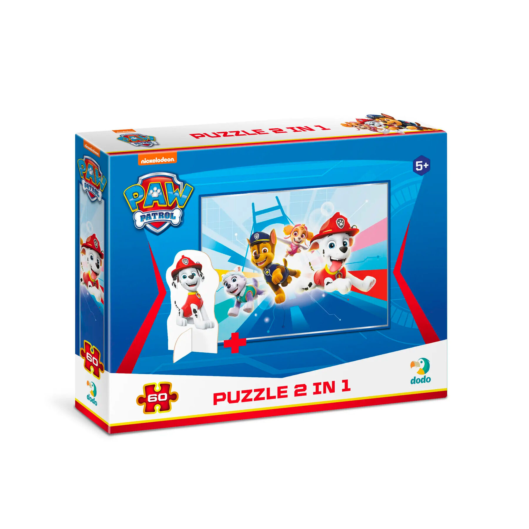 Пазл Dodo Paw Patrol з фігурою 60 елементів (200165)