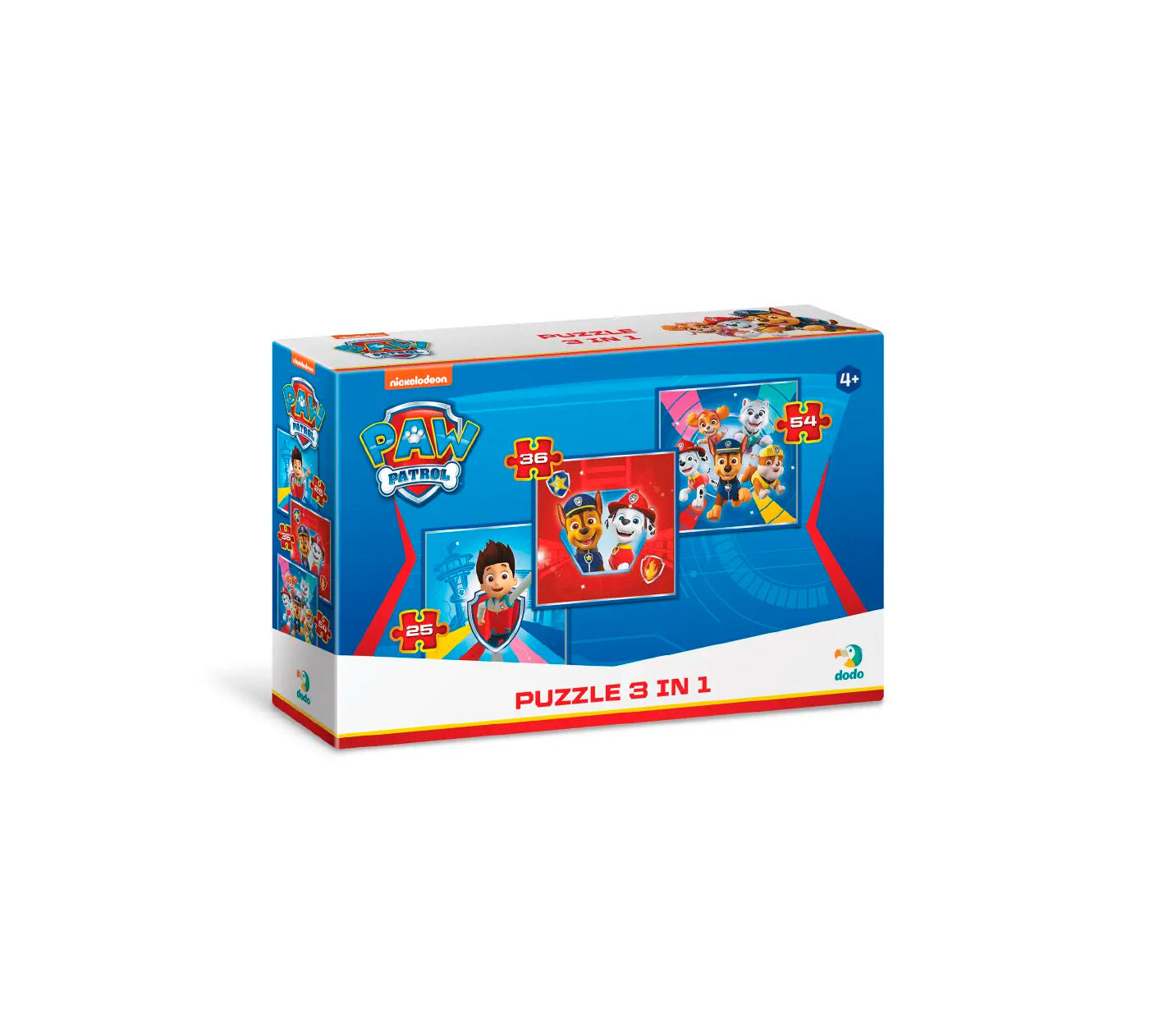 Пазл Dodo Paw Patrol  3 в 1 (200153)