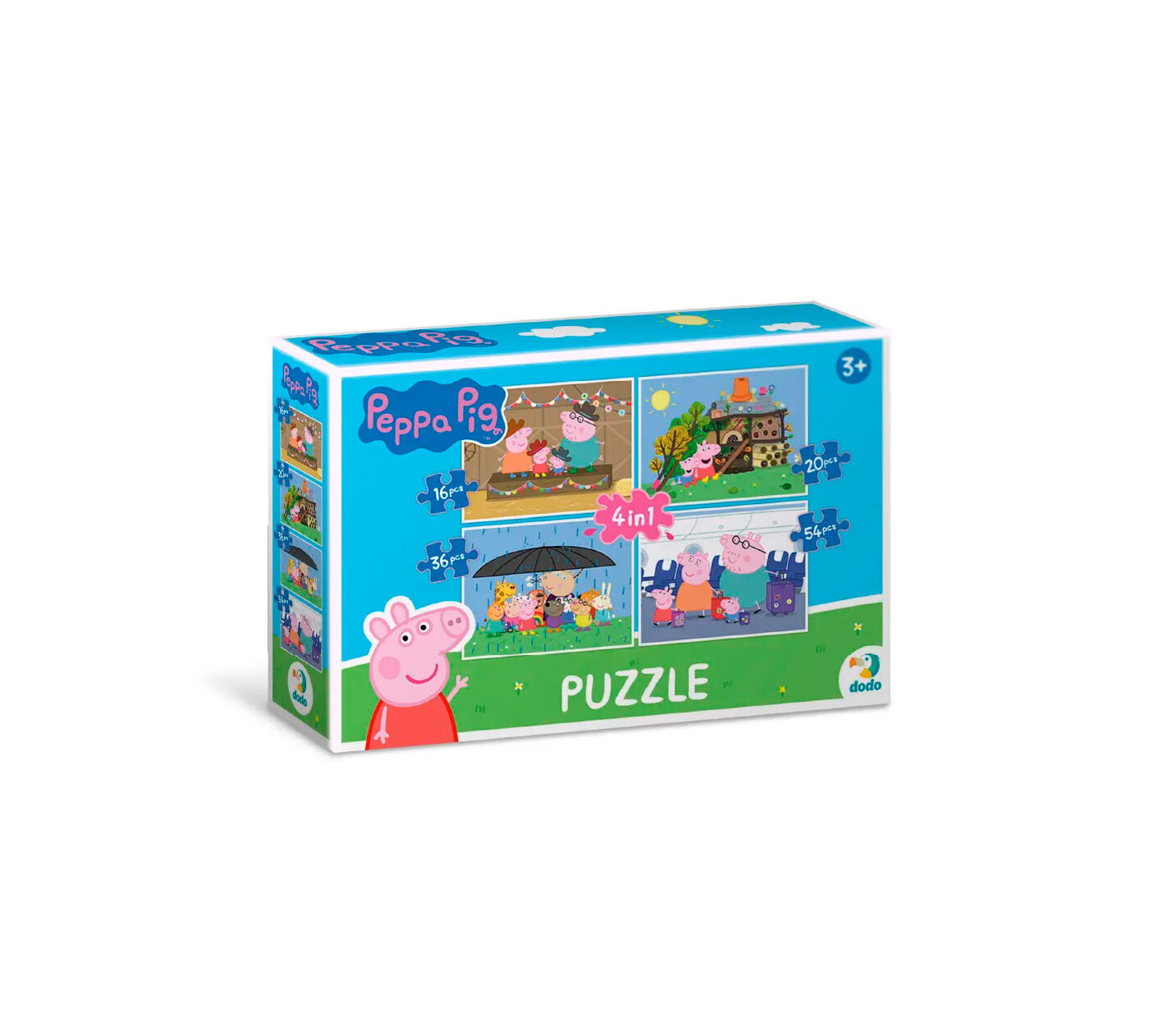 Пазл Dodo Peppa Pig 4 в 1 (200342)