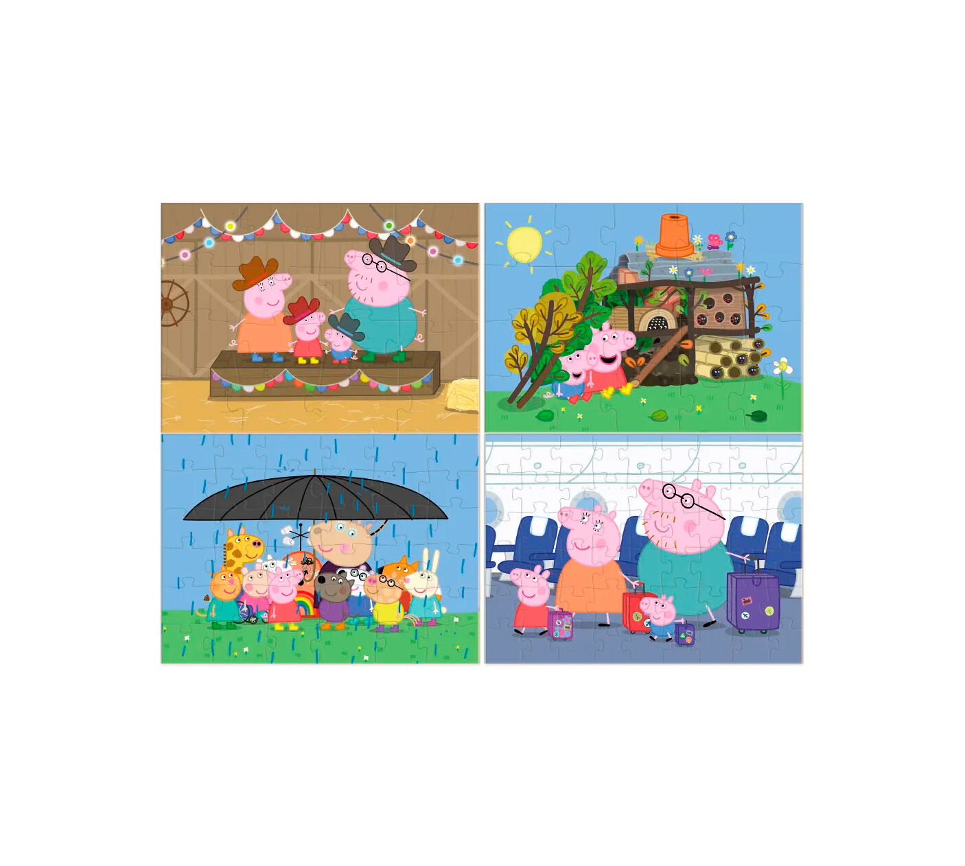 Пазл Dodo Peppa Pig 4 в 1 (200342)