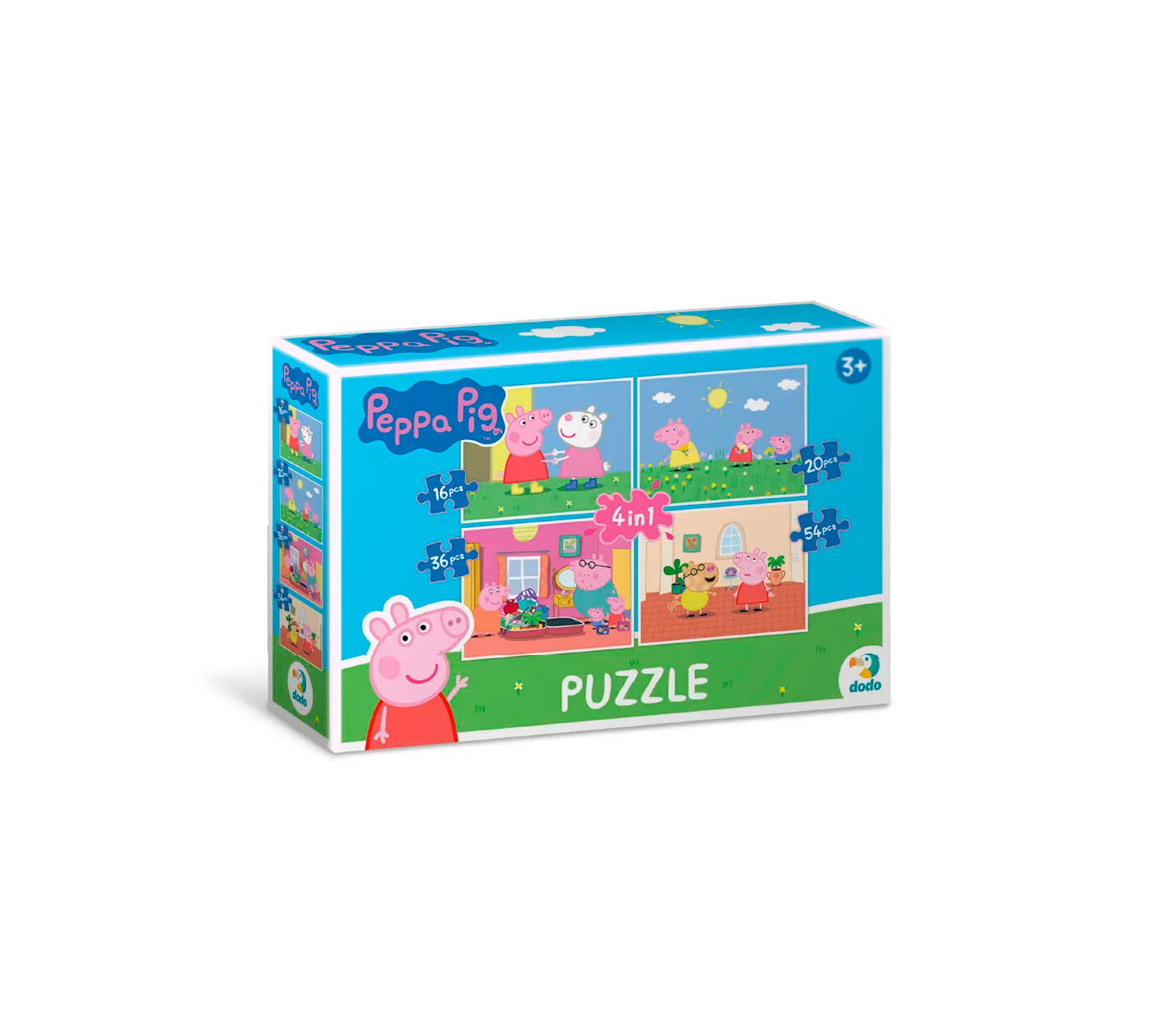 Пазл Dodo Peppa Pig 4 в 1 (200343)