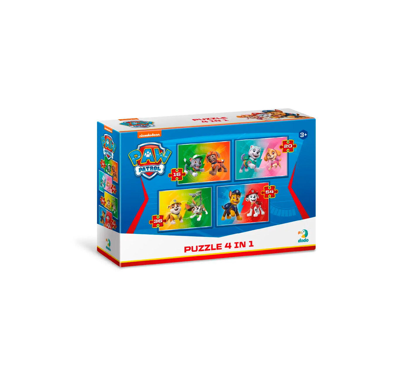 Пазл Dodo Paw Patrol 4 в 1 (200158)