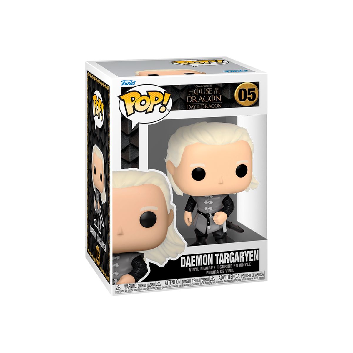 Ігрова фігурка Funko Pop Дім Дракона Деймон Таргарієн (65607)