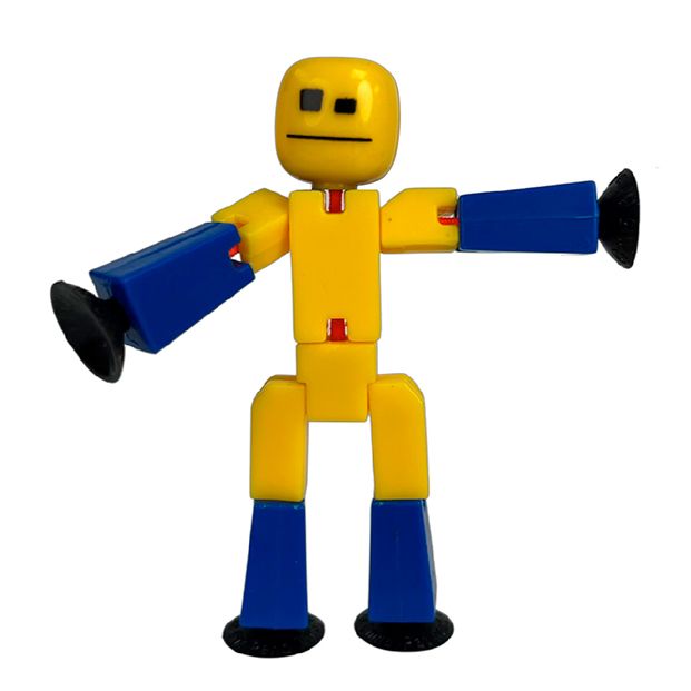 Фігурка для анімаційної творчості Stikbot жовто-синій (TST616-23UAKDY)