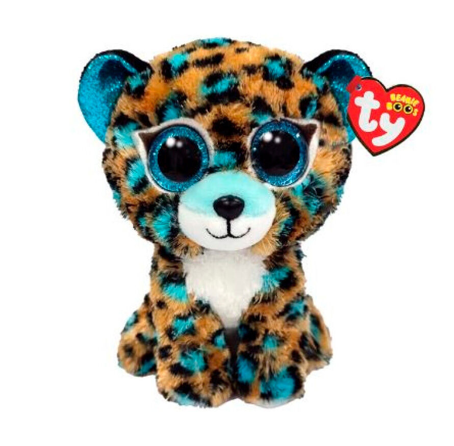 М′яка іграшка TY Beanie Boos Леопард Cobalt 15 см (36691)