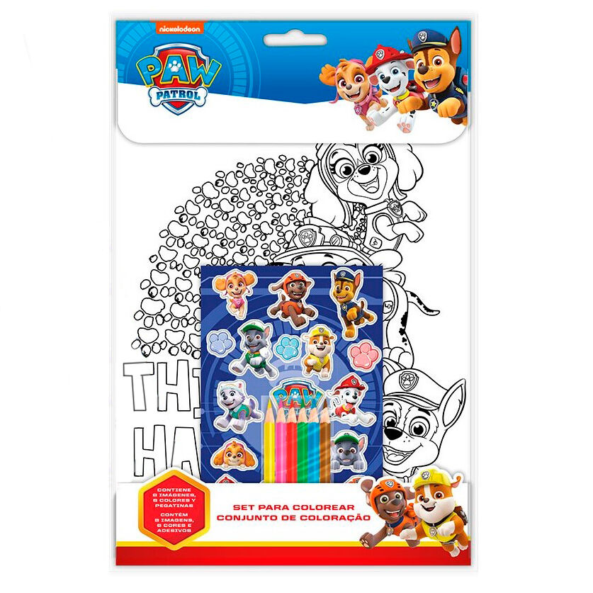 Набір розмальовок Kids Licensing Paw patrol (PW19751)