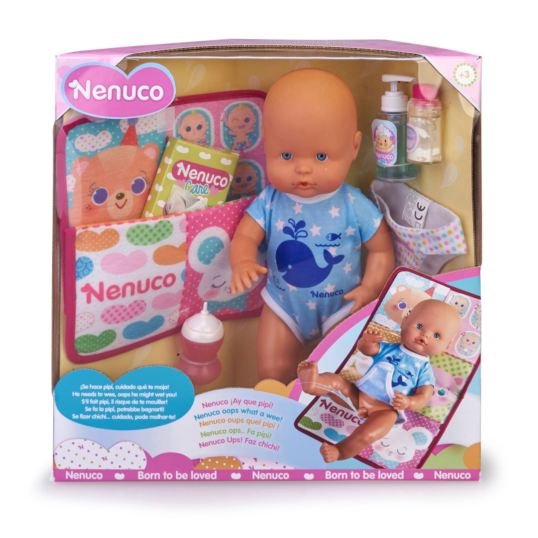Пупс Nenuco Хлопчик з набором для догляду (700015515)
