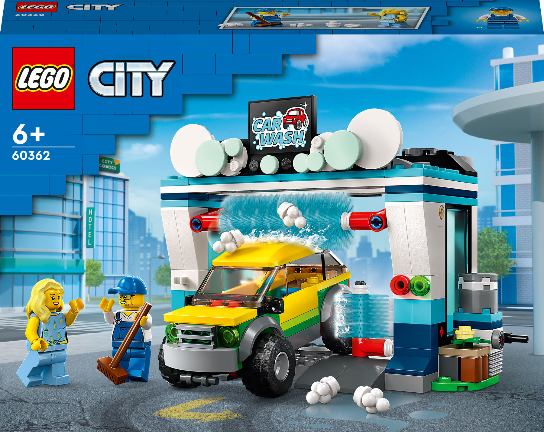 Конструктор LEGO City Автомийка (60362)