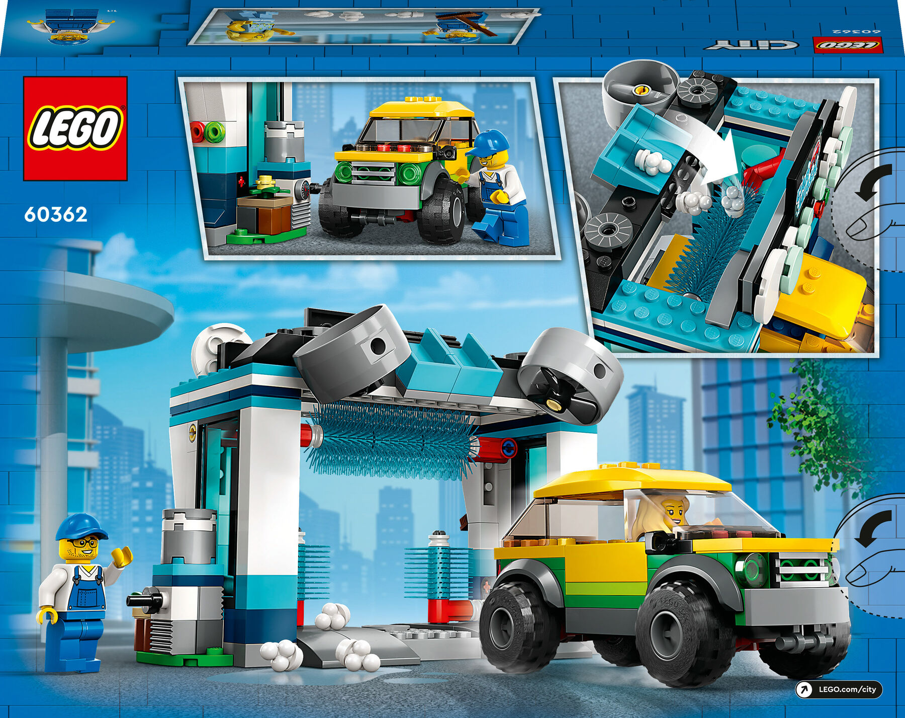 Конструктор LEGO City Автомийка (60362)