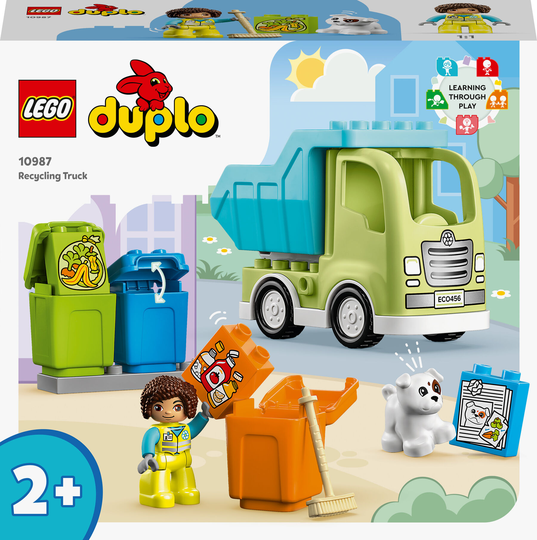 Конструктор LEGO DUPLO Сміттєпереробна вантажівка (10987)