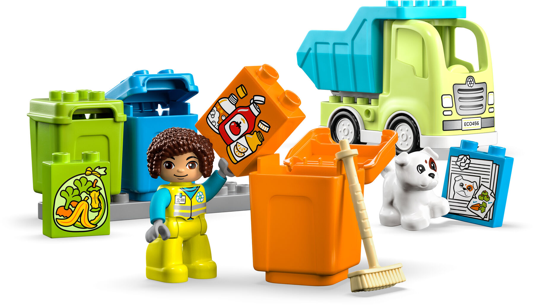 Конструктор LEGO DUPLO Сміттєпереробна вантажівка (10987)