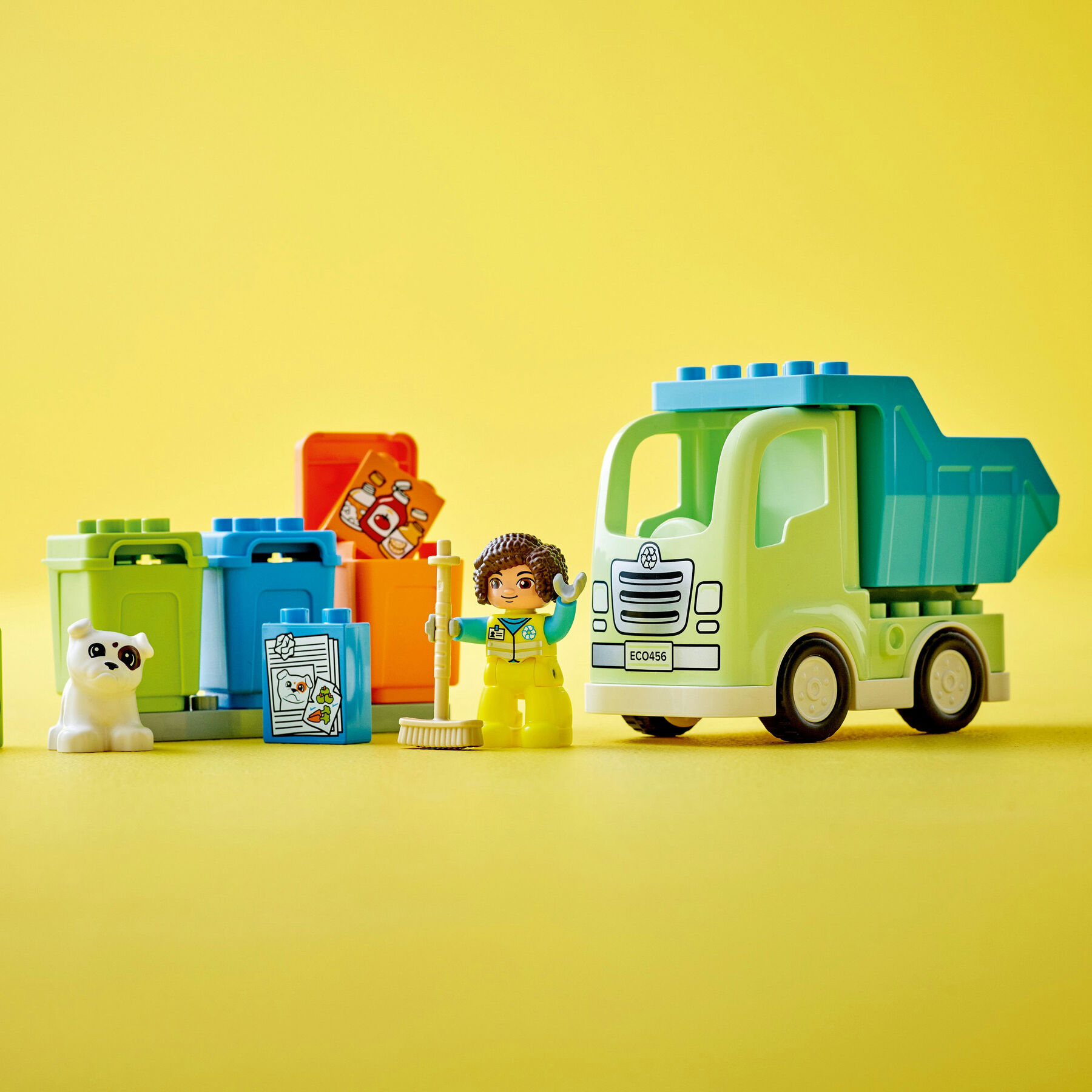 Конструктор LEGO DUPLO Сміттєпереробна вантажівка (10987)