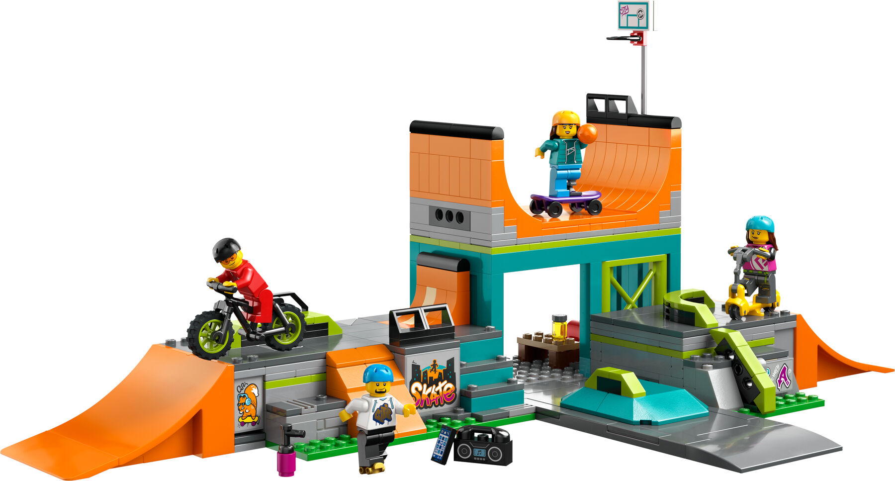 Конструктор LEGO City Вуличний скейтпарк (60364)