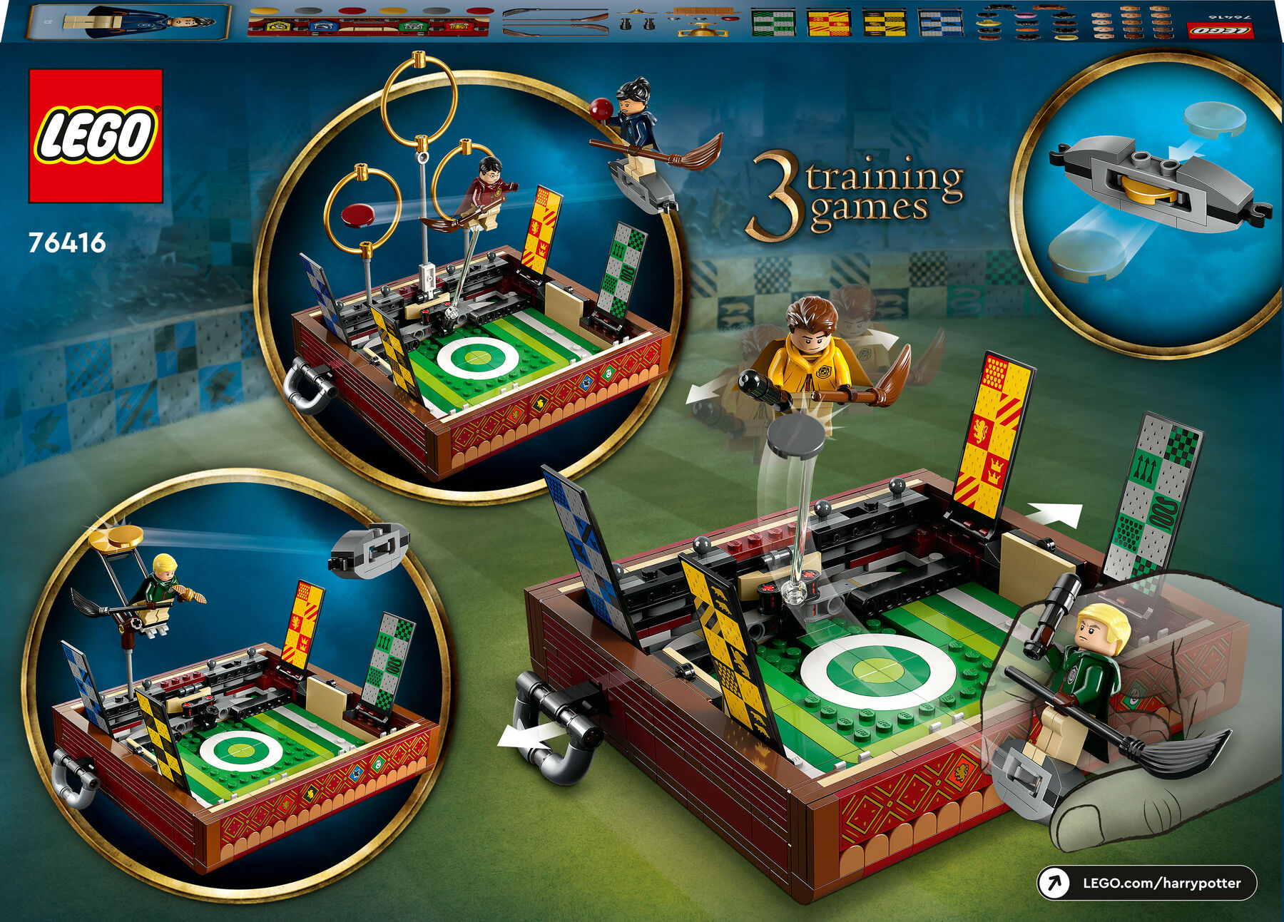 Конструктор LEGO Harry Potter Скриня для квідичу (76416)
