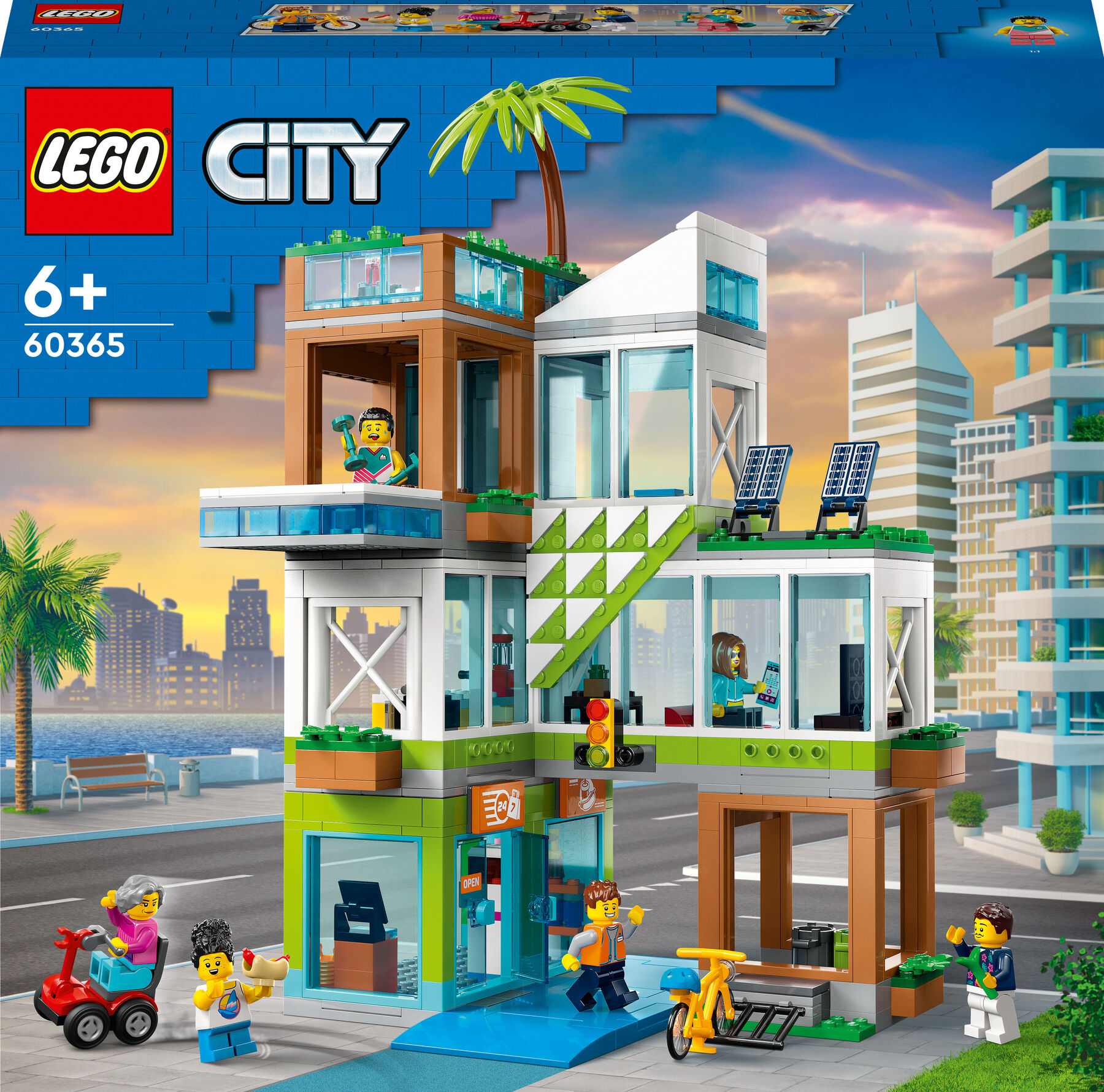 Конструктор LEGO City Багатоквартирний будинок (60365)