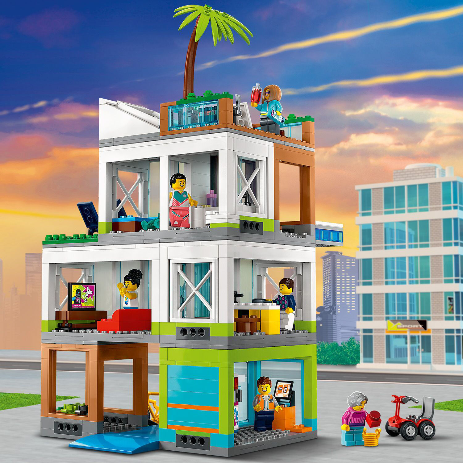 Конструктор LEGO City Багатоквартирний будинок (60365)