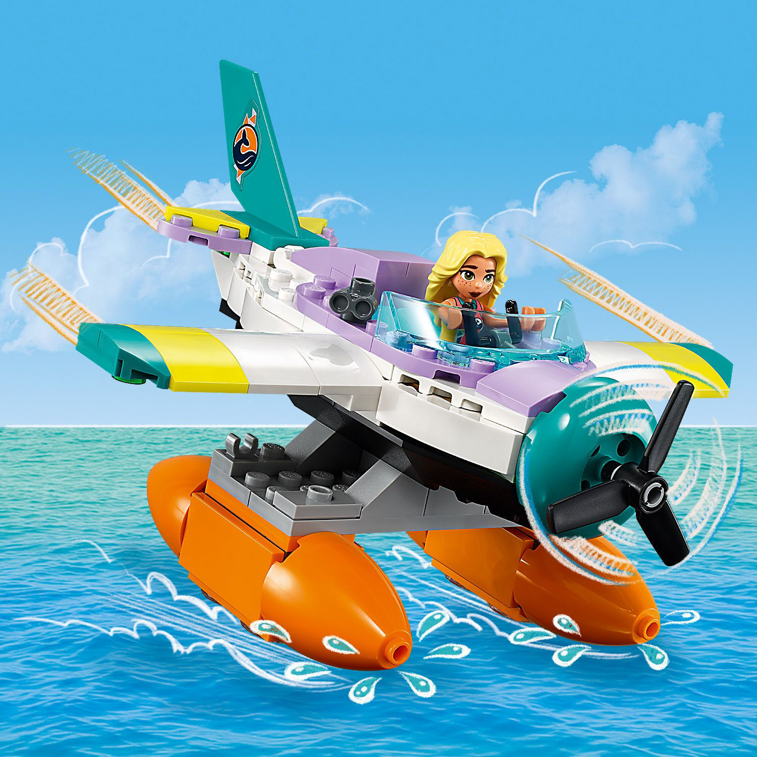 Конструктор LEGO Friends Рятувальний гідроплан (41752)