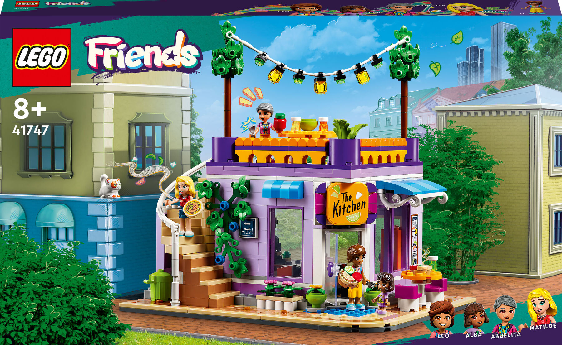 Конструктор LEGO Friends Хартлейк-Сіті. Громадська кухня (41747)