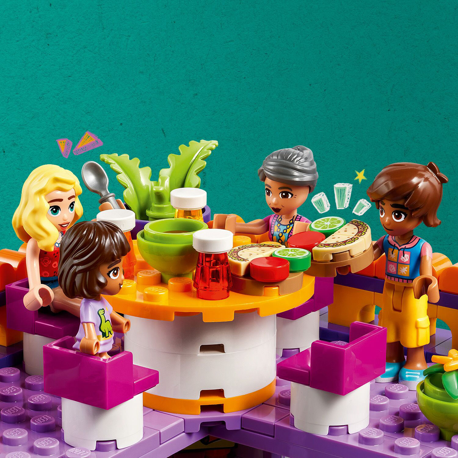 Конструктор LEGO Friends Хартлейк-Сіті. Громадська кухня (41747)