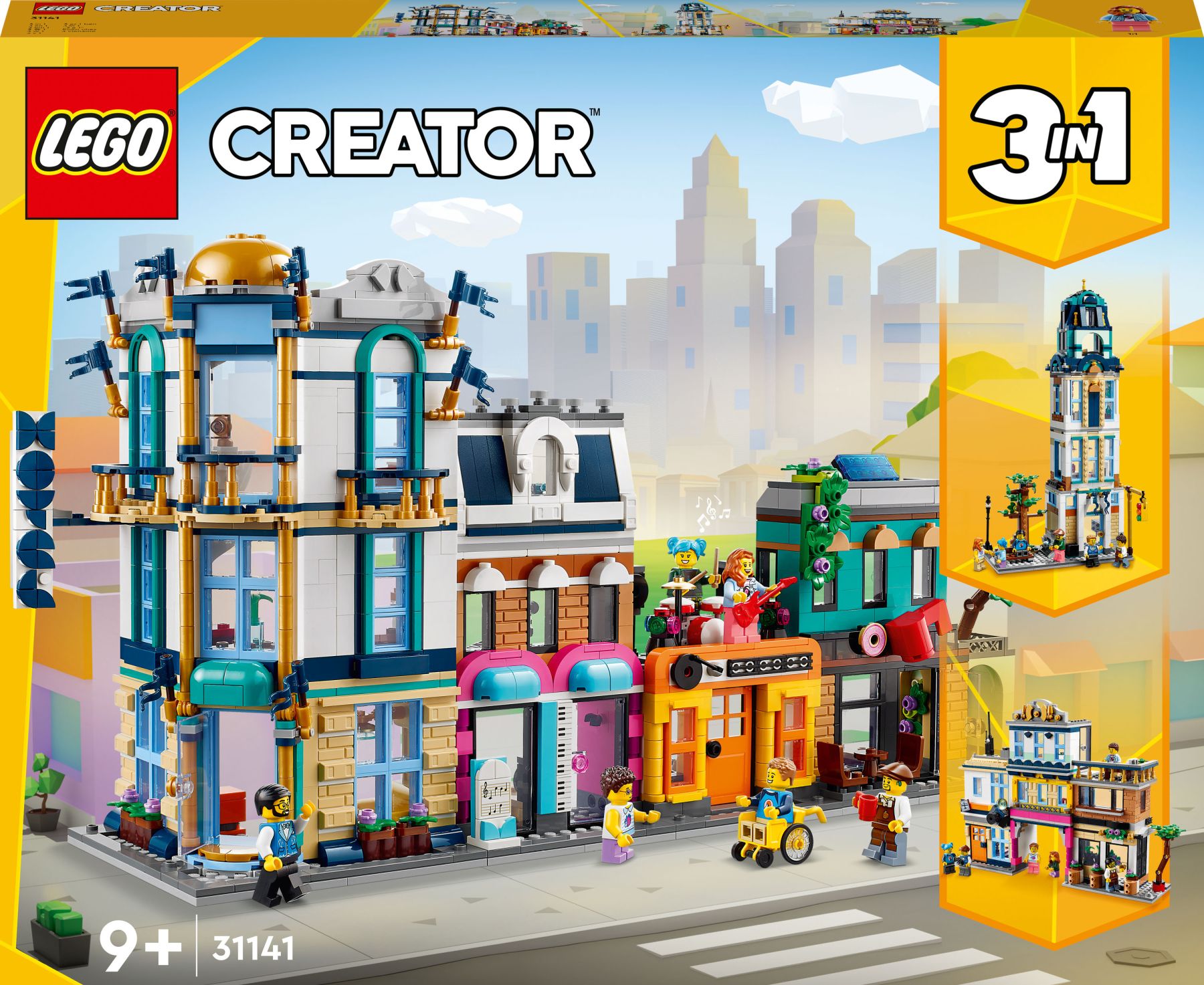 Конструктор LEGO Творець Центральна вулиця (31141)