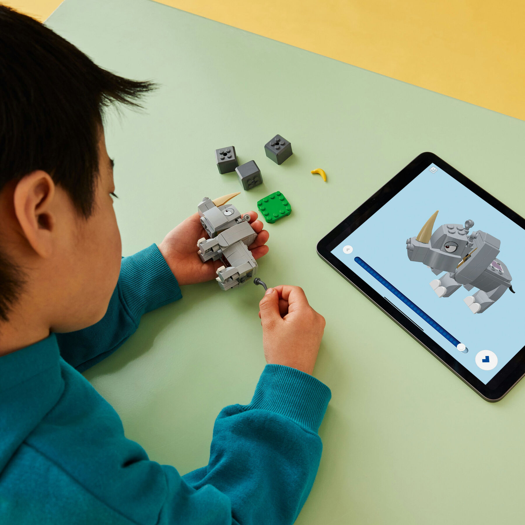 Конструктор LEGO Super Mario Носоріг Рамбі. Додатковий набір (71420)