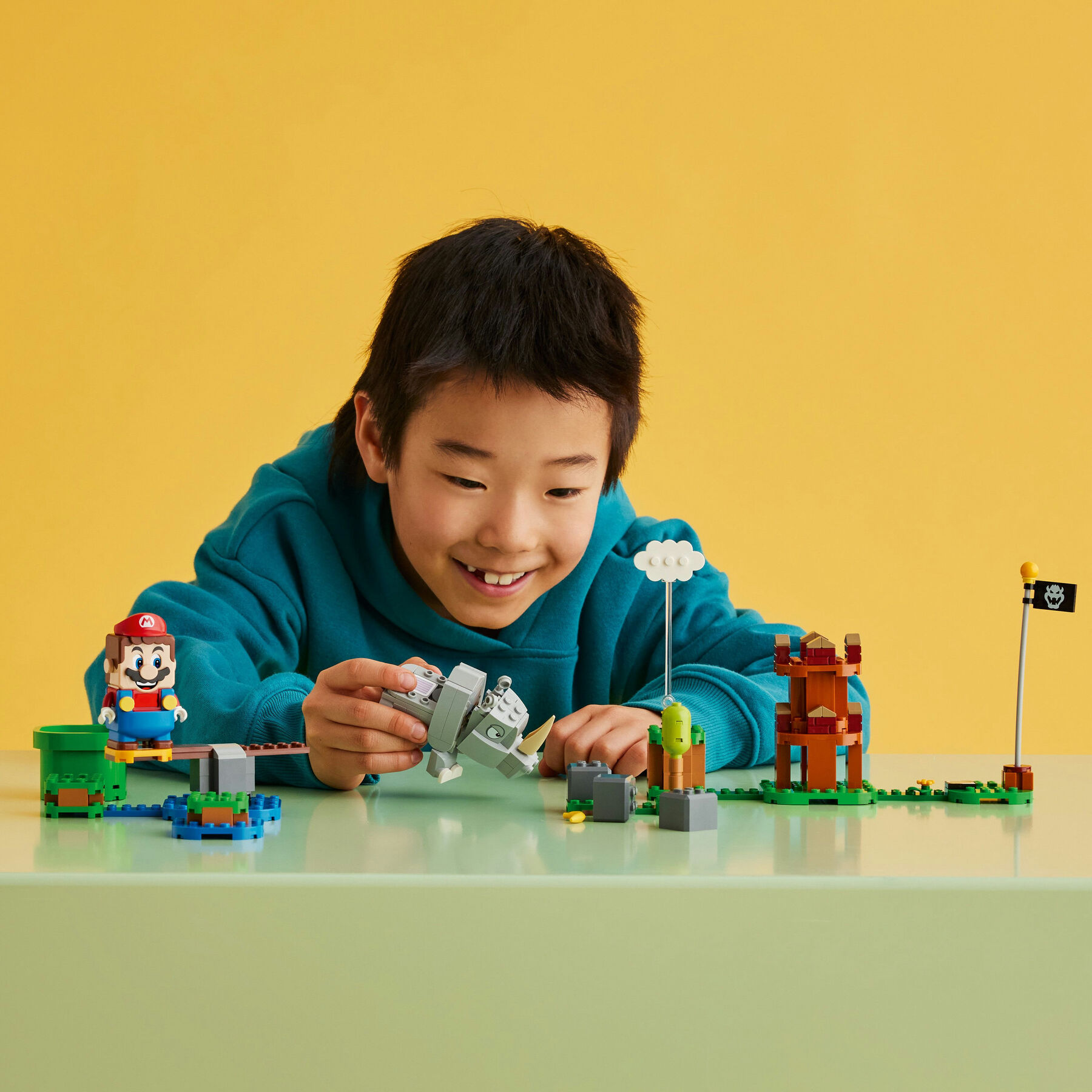 Конструктор LEGO Super Mario Носоріг Рамбі. Додатковий набір (71420)