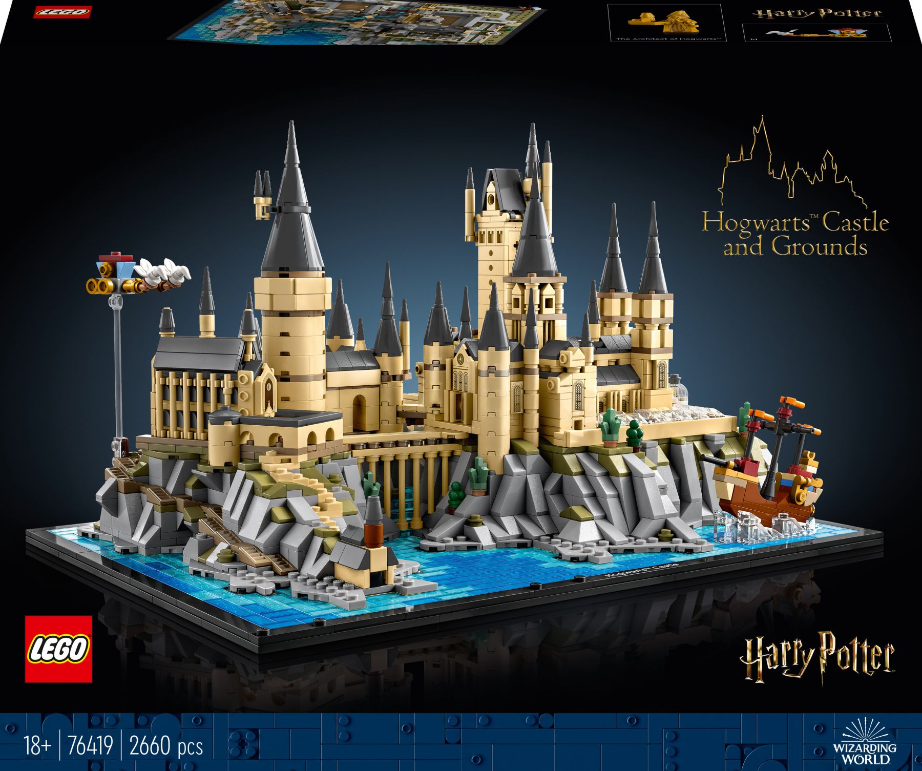 Конструктор LEGO Harry Potter Замок і територія Гоґвортсу (76419)