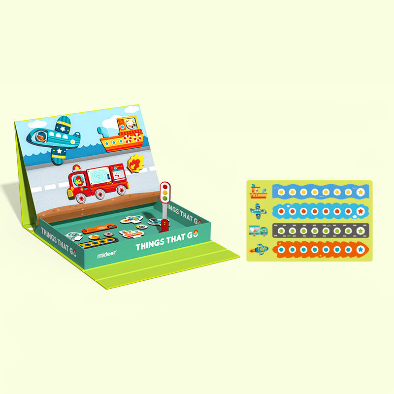 Магнітна гра Mideer Traffic 2 в 1 (MD1040)