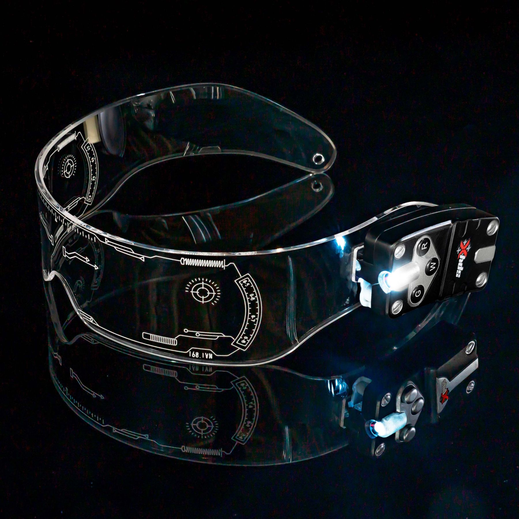 ​Окуляри нічного бачення Atomic Monkey Spy X з LED підсвіткою (AM10533)