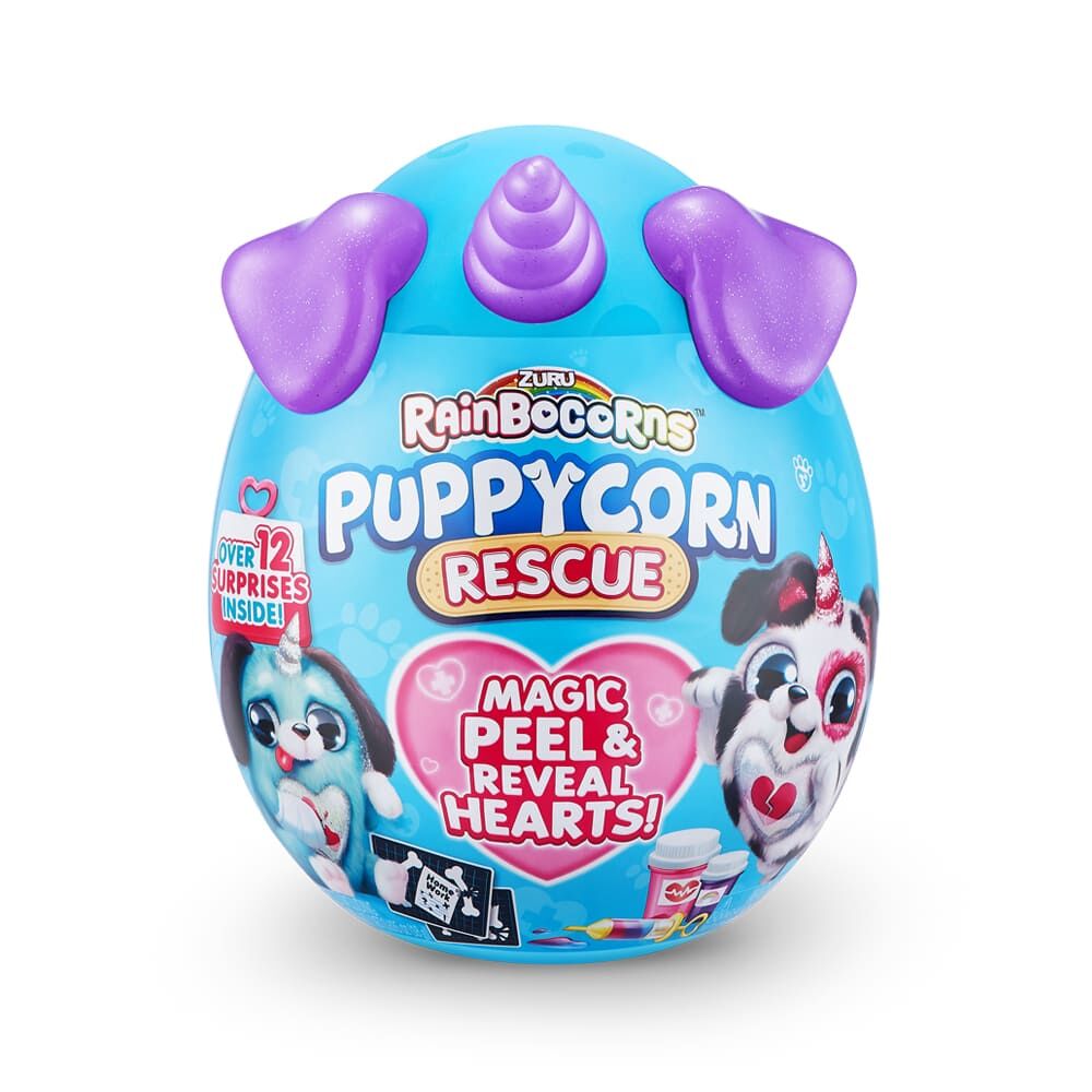 М′яка іграшка-сюрприз Rainbocorn-G Puppycorn rescue (9261G)