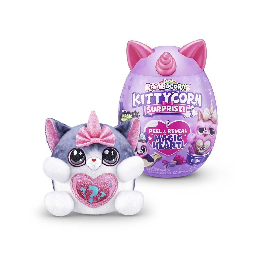 М'яка іграшка-сюрприз Rainbocorn-A Kittycorn surprise S2 (9279A)