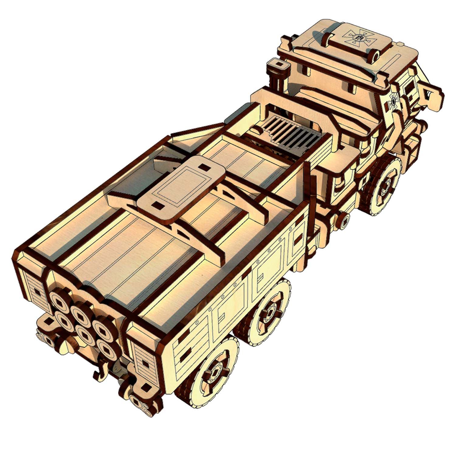 Тривимірний пазл Pazly Himars (UPZ-004)