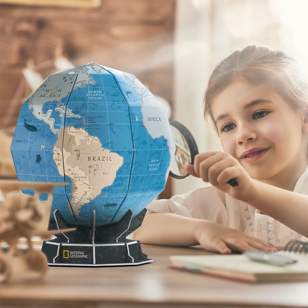 Набір для моделювання Cubic Fun STEM Скретч глобус (DS1082h)