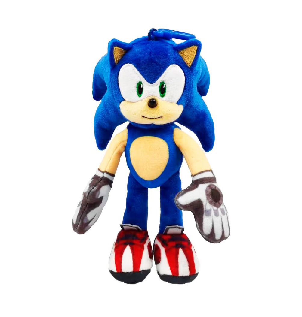 М'яка іграшка на кліпсі Sonic prime Сонік-спортсмен 15 cм (SON7004B)