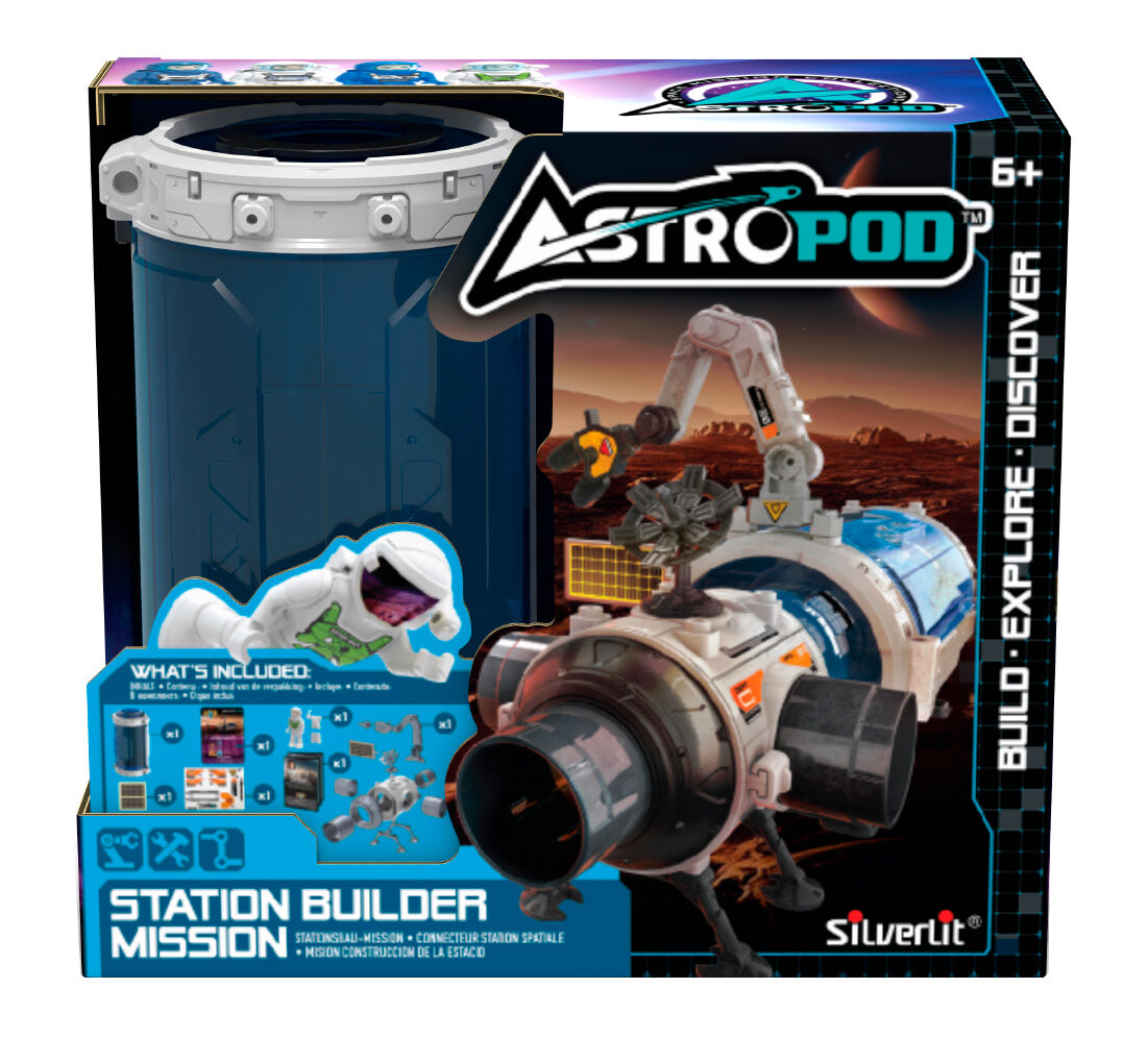 Ігровий набір Astropod Місія Побудуй модульну космічну станцію (80336)