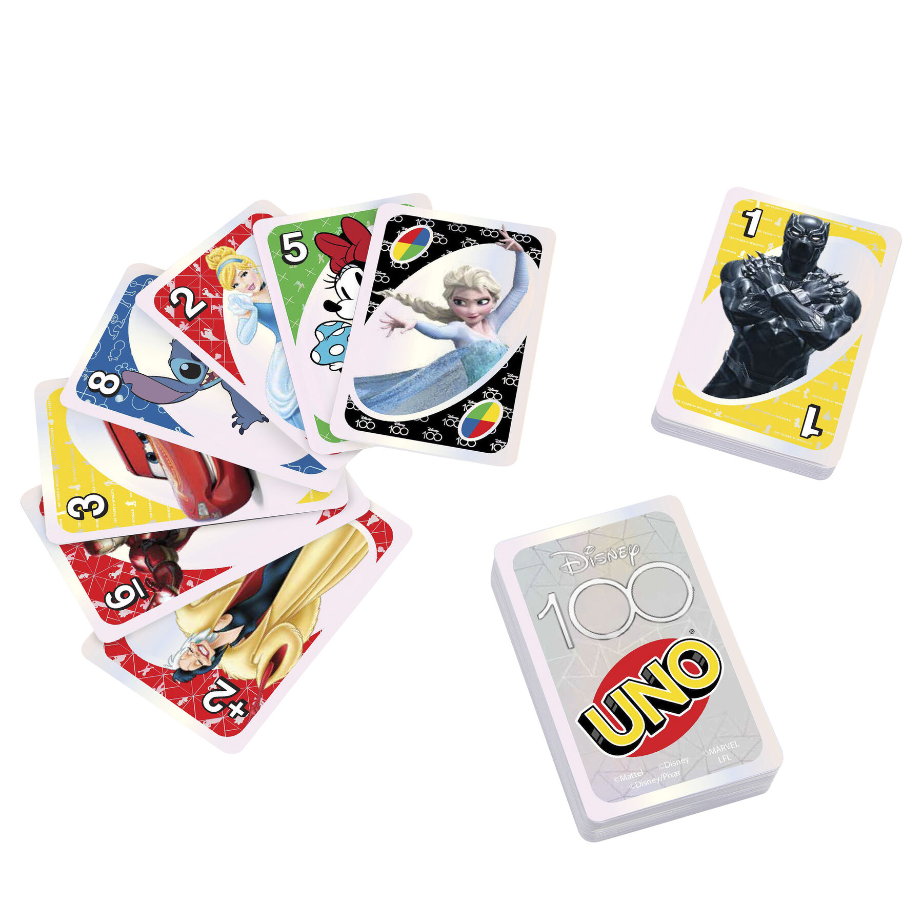 Настільна гра Mattel Games Uno Disney 100 (HPW21)