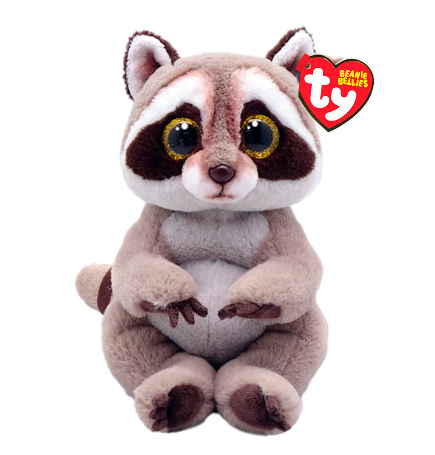 М′яка іграшка TY Beanie bellies Єнот Petey (41284)