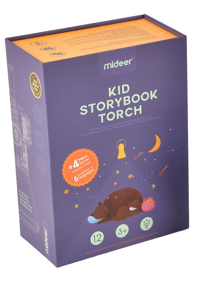 Ліхтарик-проектор Mideer Kids Storybook Torch (CT7026)