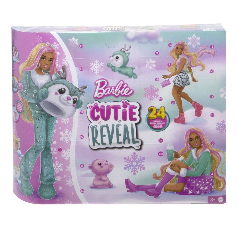 Адвент-календар Barbie Cutie Reveal (HJX76)