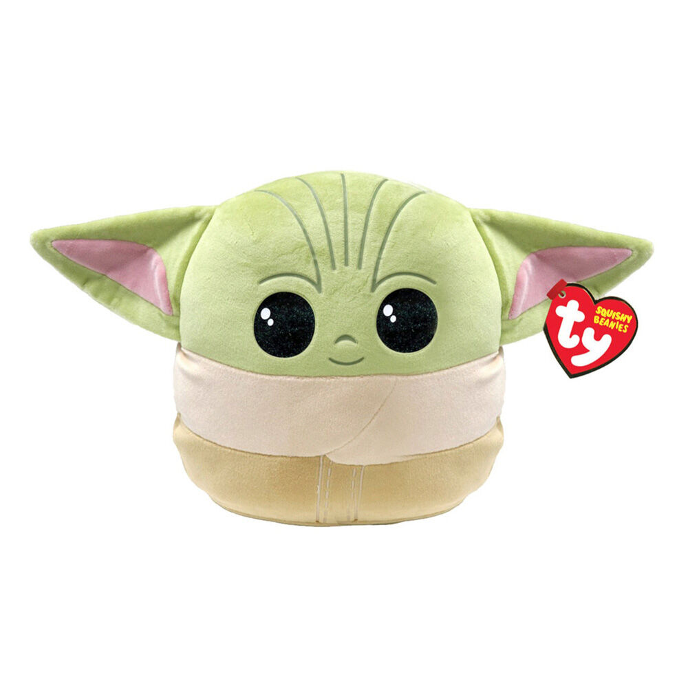М′яка іграшка TY Squish-A-Boos Grogu 40 см (39353)