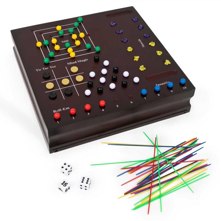 Ігровий набір ​Spin Master 10 класичних ігор (SM98376/6065366)