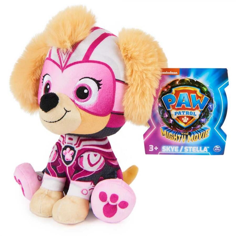 М'яка іграшка Paw Patrol The mighty movie Цуценя Скай 15 см (SM84240/7050)