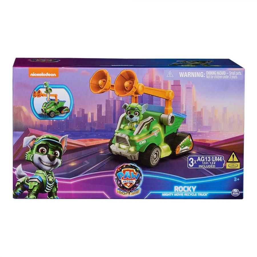 Великий рятувальний автомобіль Paw Patrol Великі вантажівки з водієм Роккі (SM17776/5000)